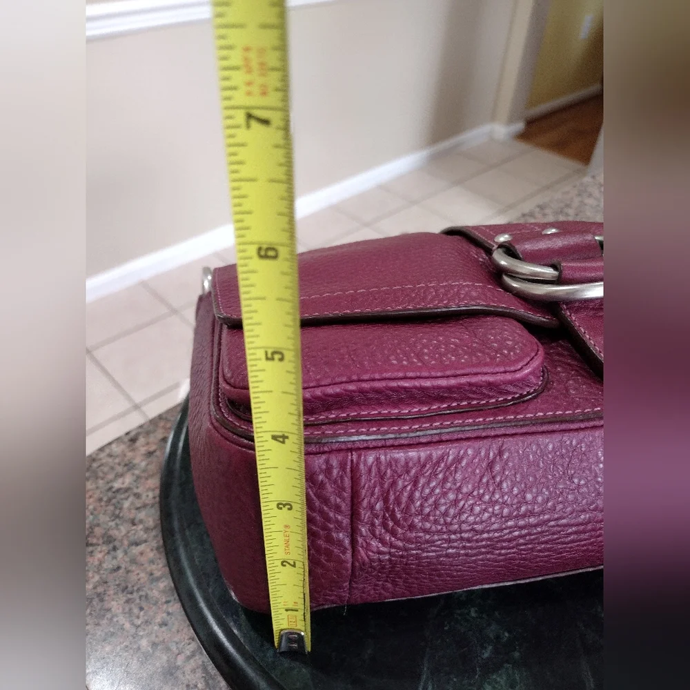 NWT Coach Chelsea Pebbled Leather Medium Shoulder Bag Purse Silver Hardw… - Picture 15 of 17